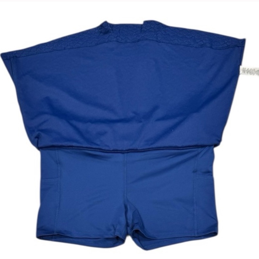 SIGRID OLSEN Golf Tennis UPF 50 Textured Skort Blue NWT XL - Picture 2 of 5